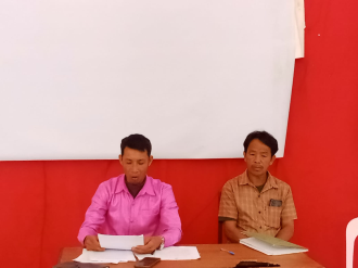 ເຜີຍແຜ່ເອກະສານກຽມເລືອກຕັ້ງ ສສຊ-ສສຂ ໃຫ້ແກ່ປະຊາຊົນບ້ານນ້ຳຫວາຍ